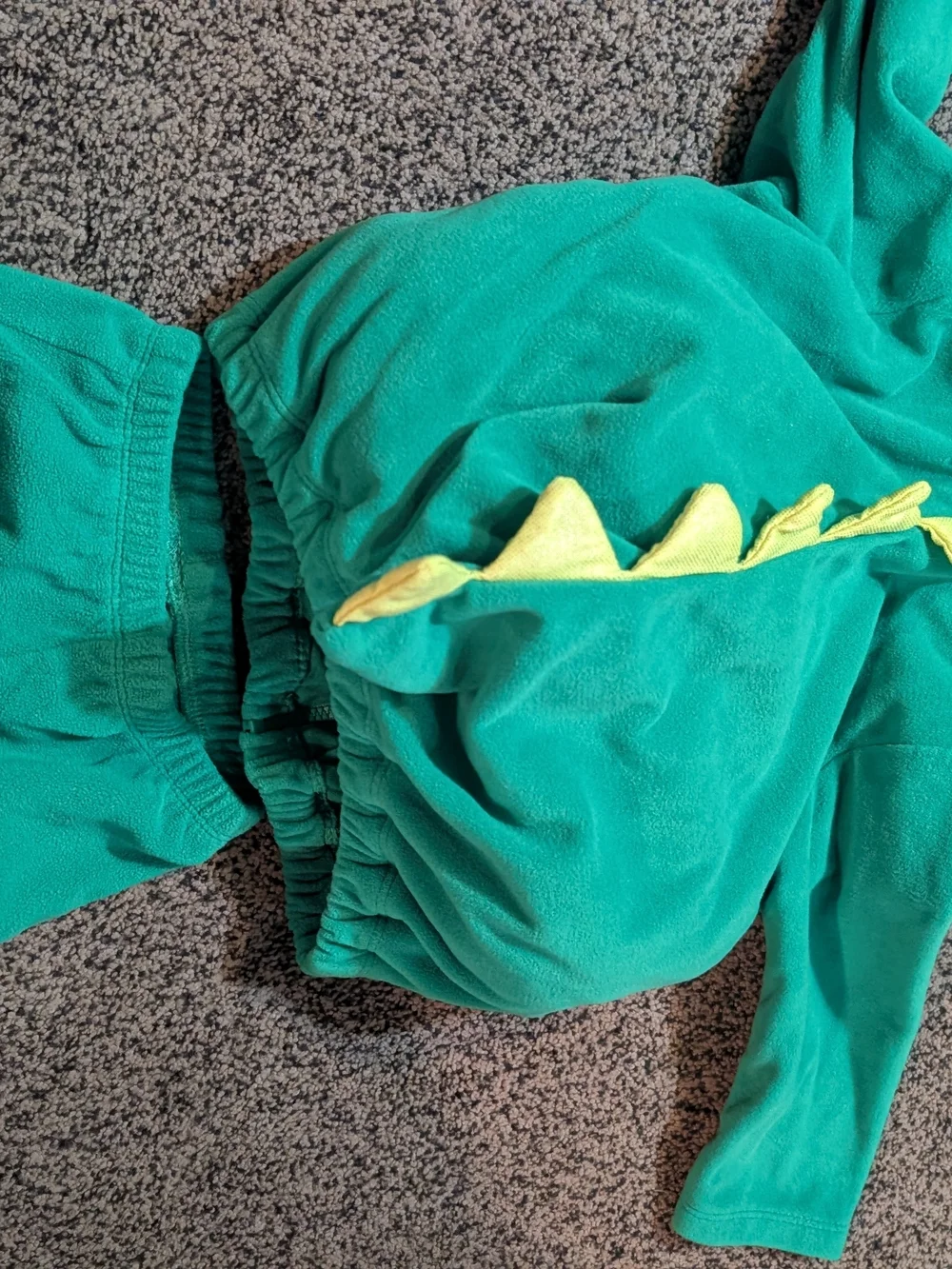 Carter's Green and Yellow Dino Hoodie & Pants Costume Set - Picture 4 of 4